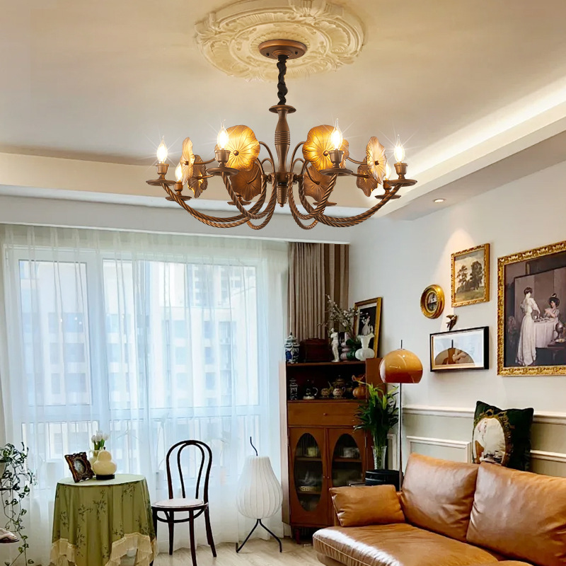 American retro chandelier