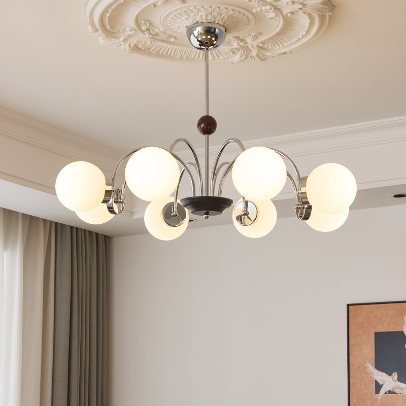 French Cream Classic Magic Bean Pendant Light